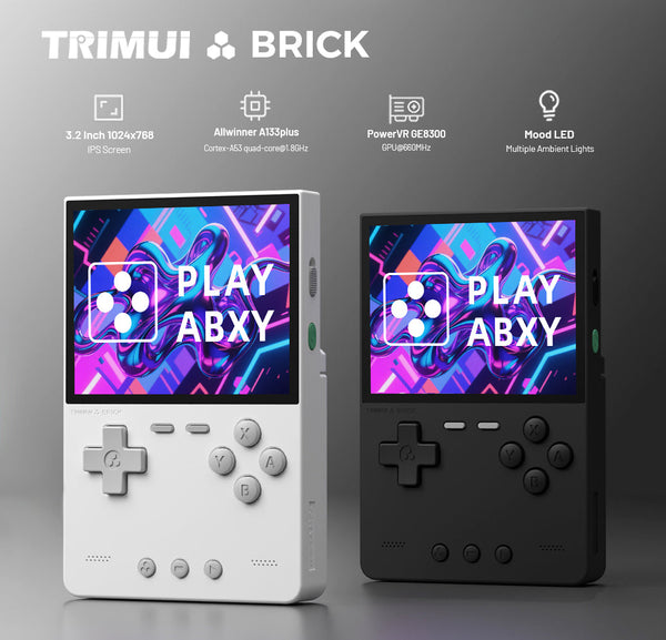 Introducing the TRIMUI BRICK: A Retro-Inspired Handheld Game Console Coming Soon!