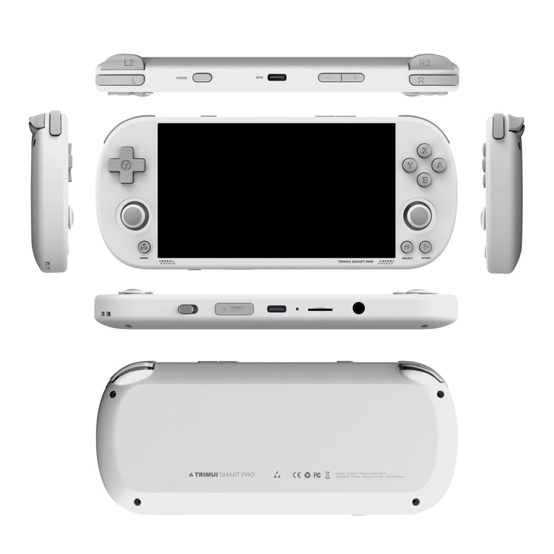 TRIMUI Smart Pro-white from multiple angles