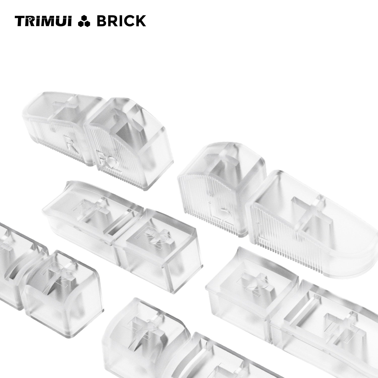 Transparent Keycap Set for TRIMUI Brick