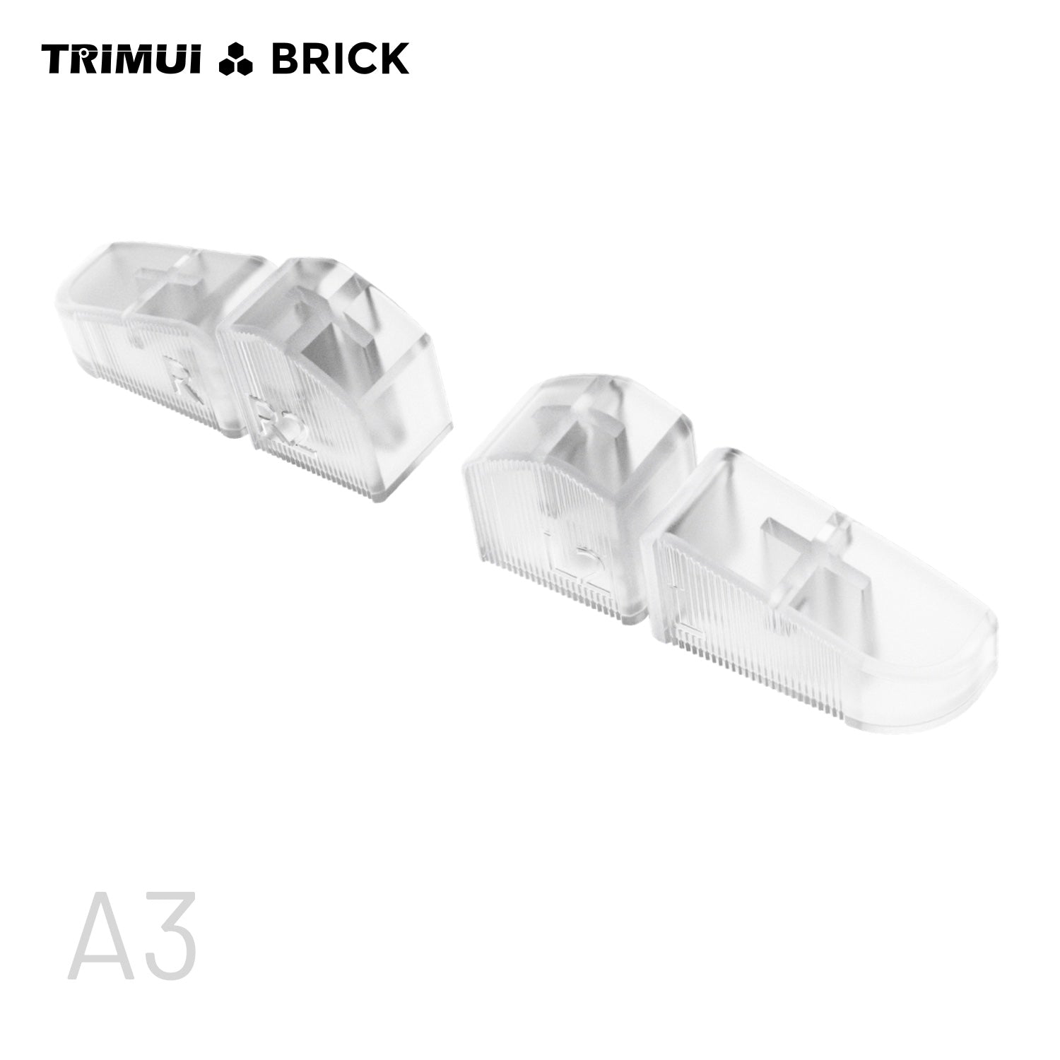 Transparent Keycap Set for TRIMUI Brick