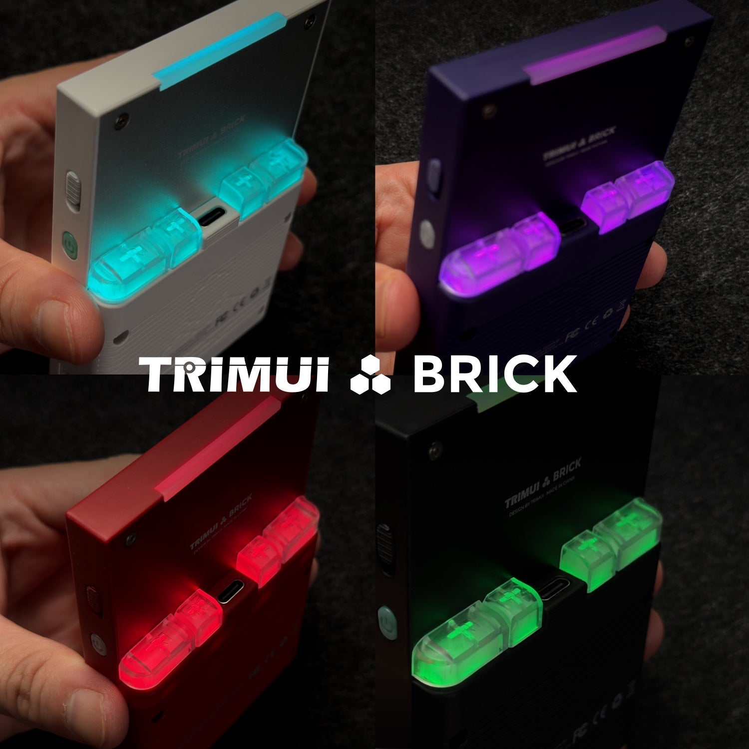 Transparent Keycap Set for TRIMUI Brick
