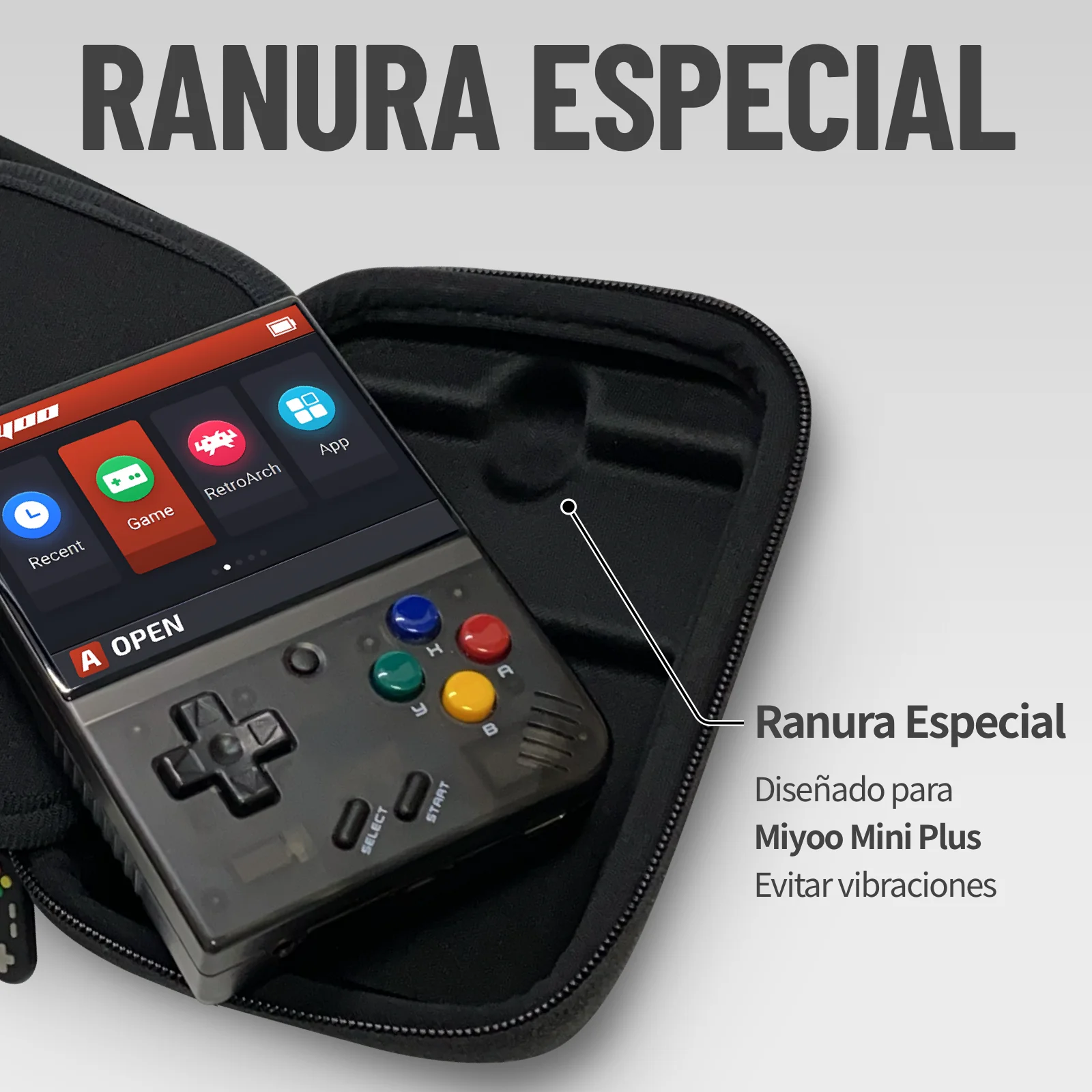 Hard Protective Carrying Case for Miyoo Mini Plus