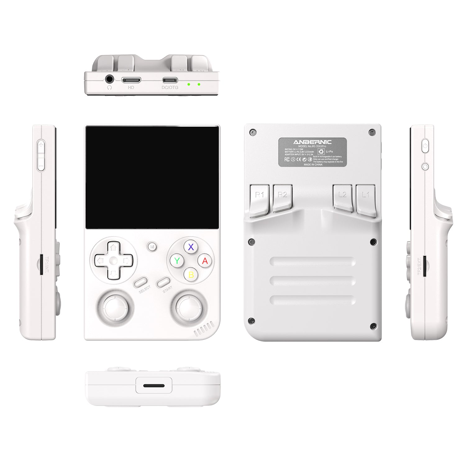 Anbernic RG35XXPro 3.5-Inch Vertical Retro Handheld Game Console