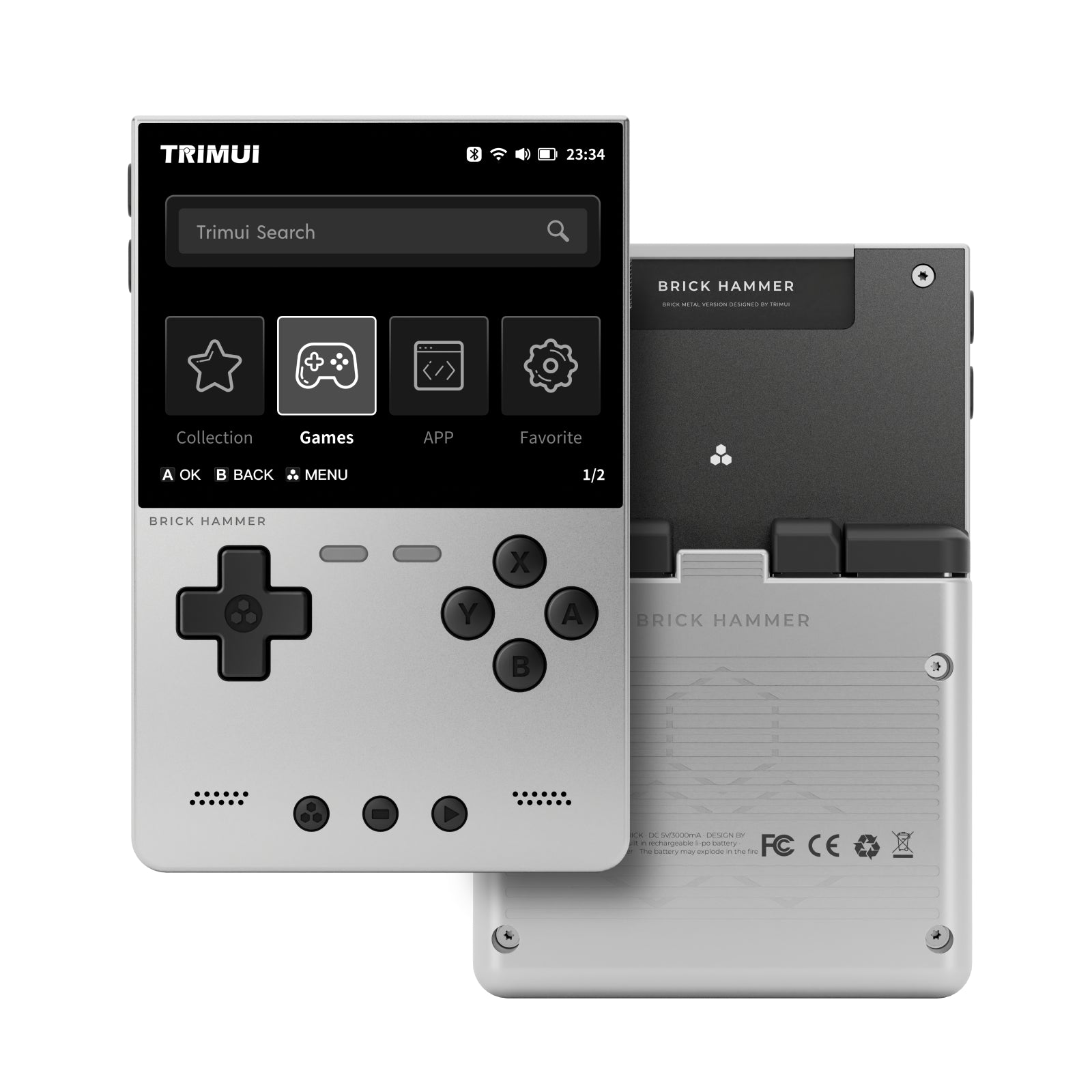 TRIMUI Brick Hammer Handheld Game Console