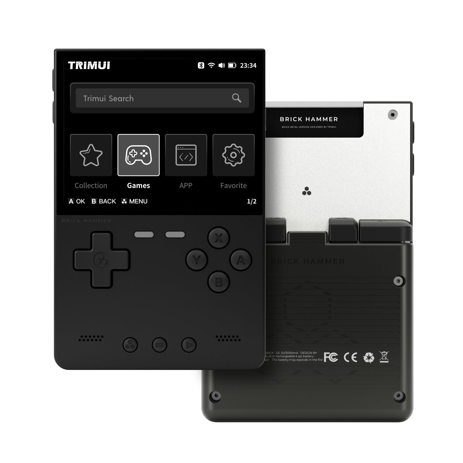 TRIMUI Brick Hammer Handheld Game Console