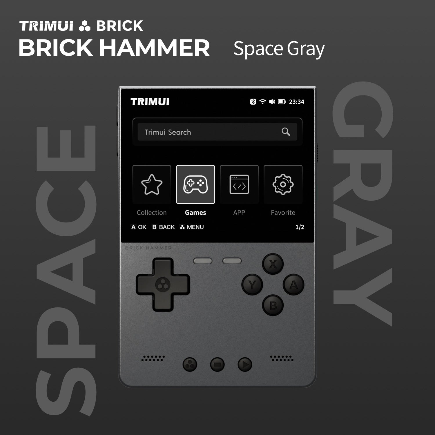 TRIMUI Brick Hammer Handheld Game Console