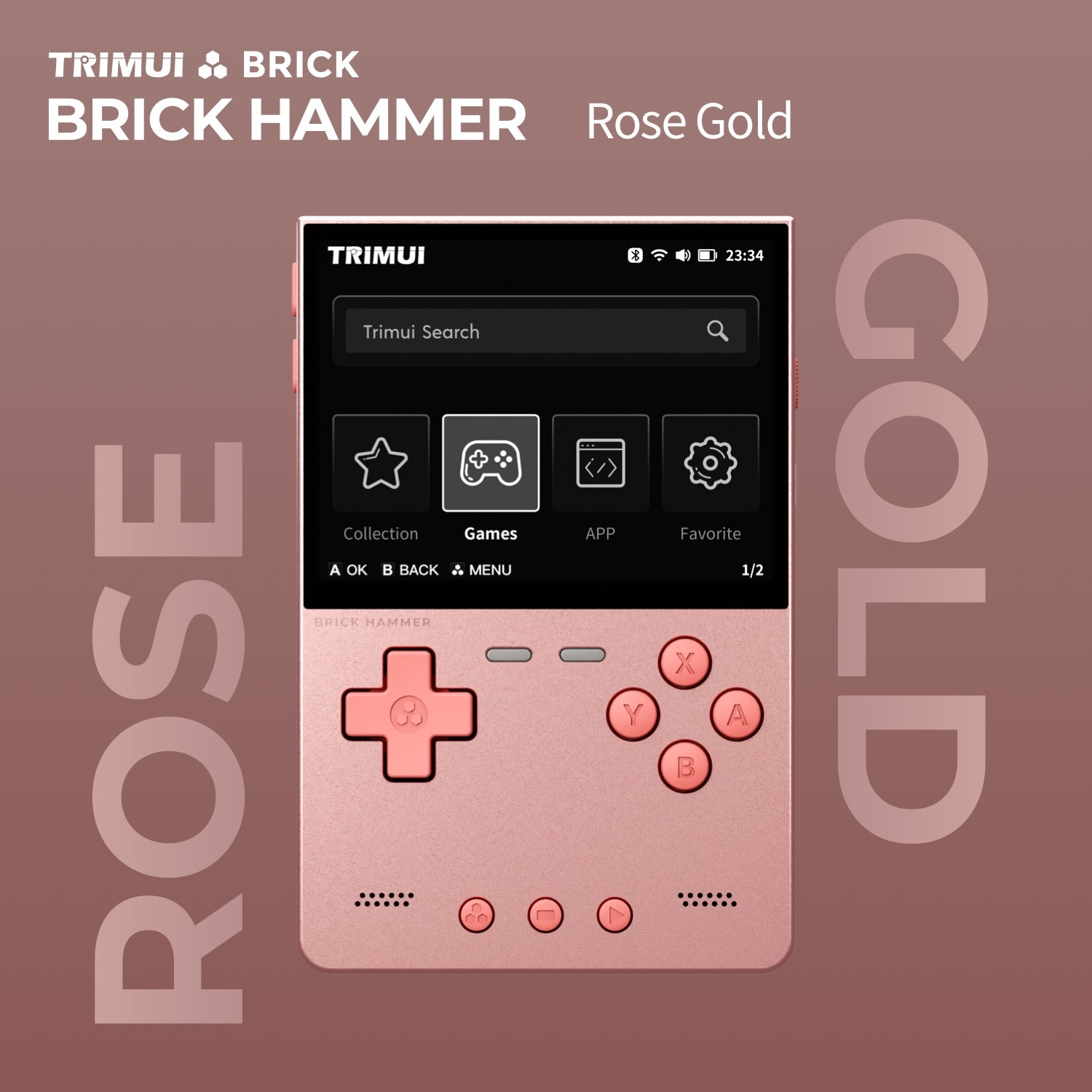 TRIMUI Brick Hammer Handheld Game Console