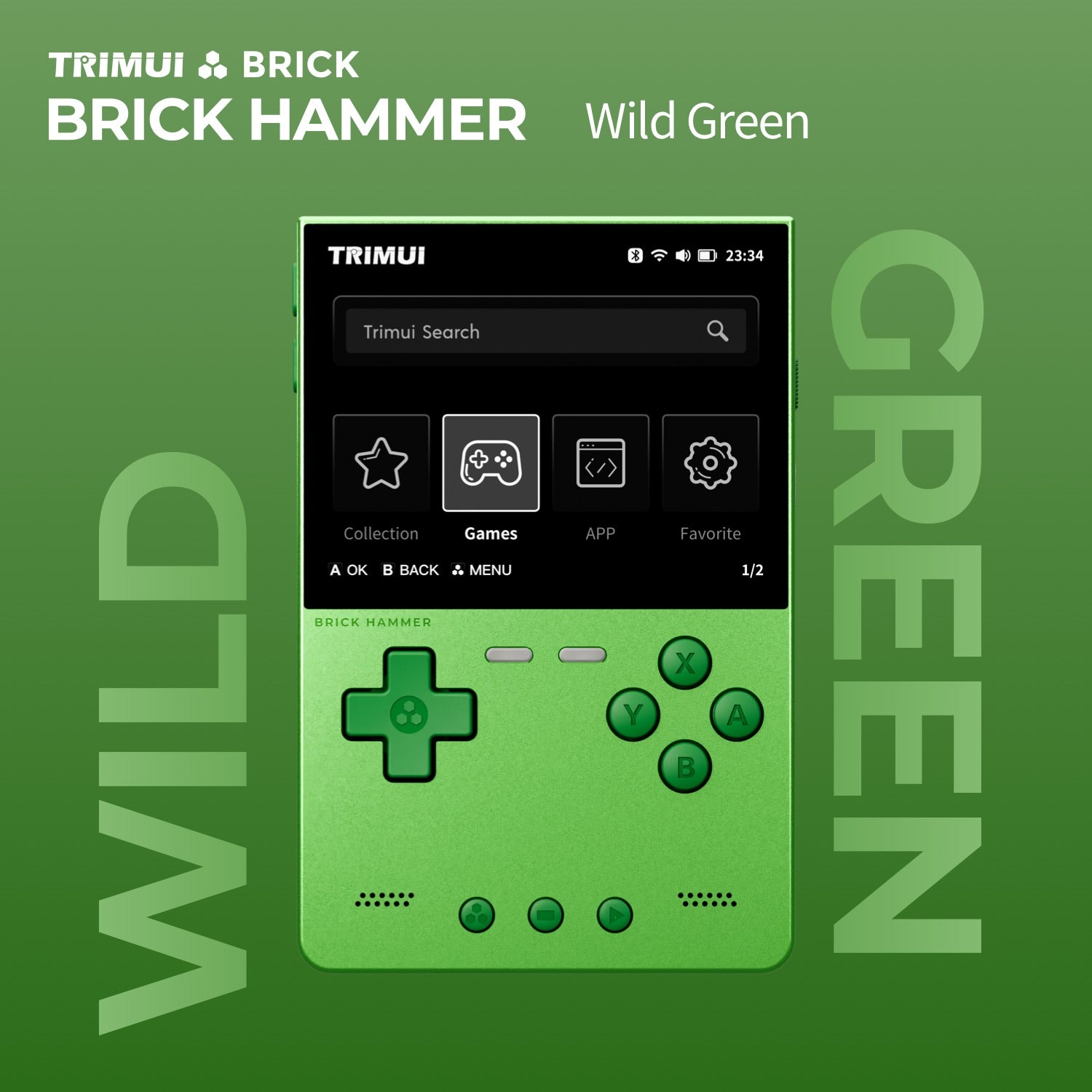 TRIMUI Brick Hammer Handheld Game Console