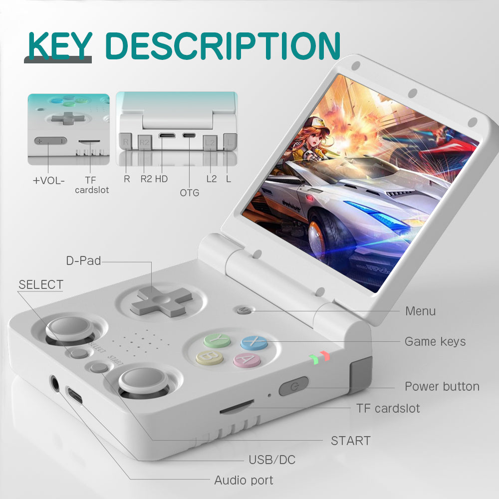 Miyoo Flip V2 Handheld Game Console