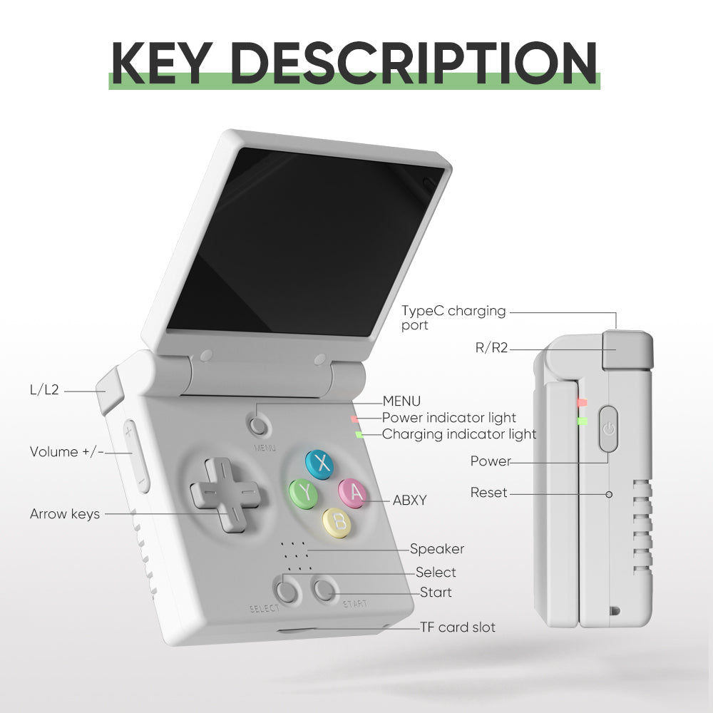 Miyoo Mini Flip Handheld Game Console