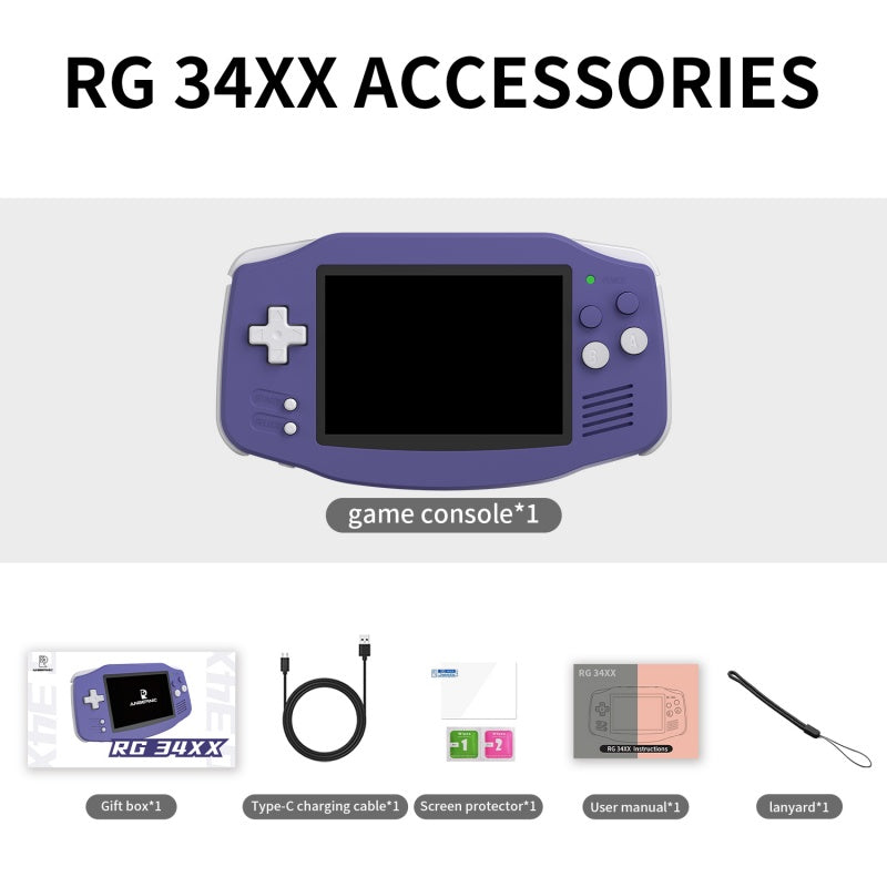 Anbernic RG 34XX Retro Handheld Game Console