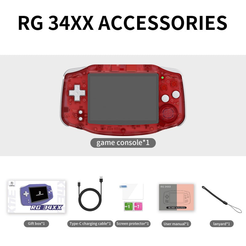 Anbernic RG 34XX Retro Handheld Game Console