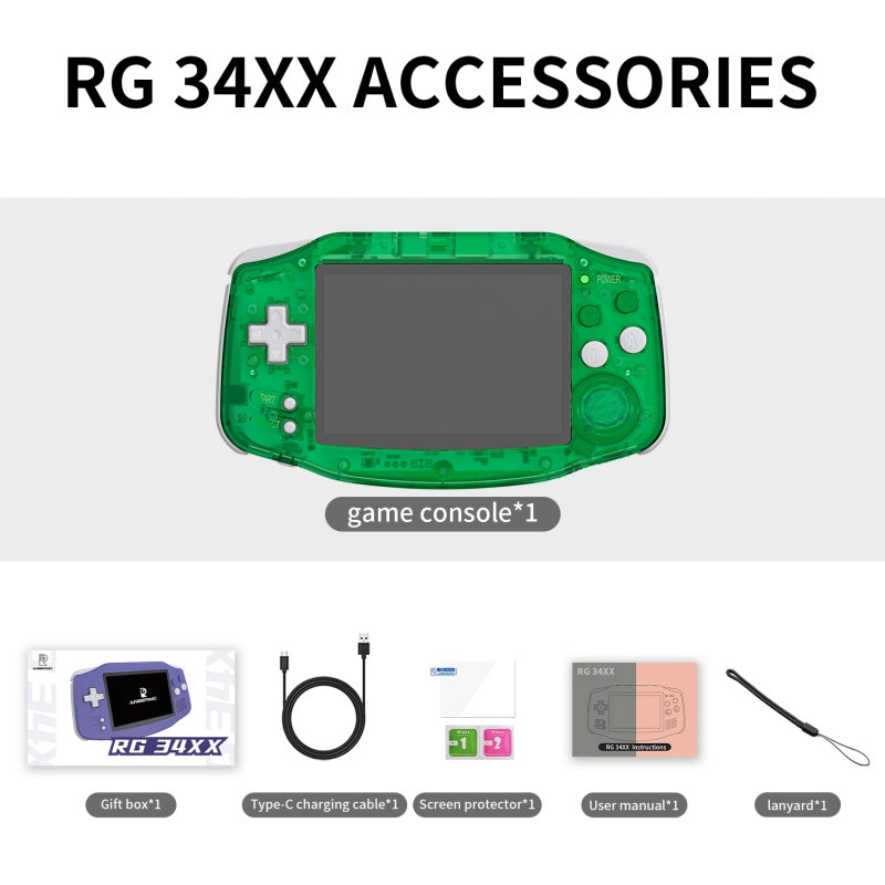 Anbernic RG 34XX Retro Handheld Game Console