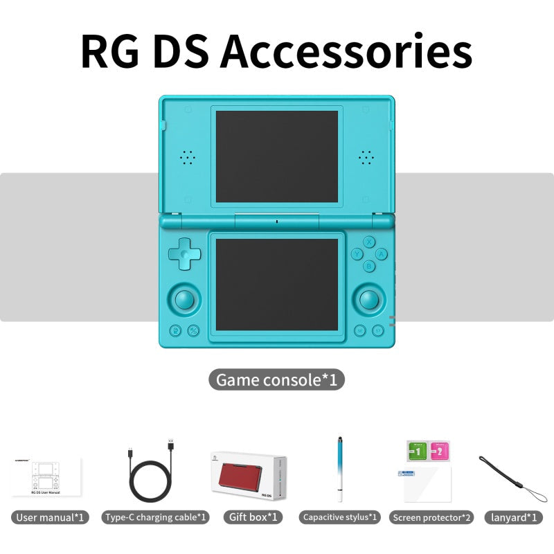 ANBERNIC RG DS Dual Screens Retro Handheld Game Console