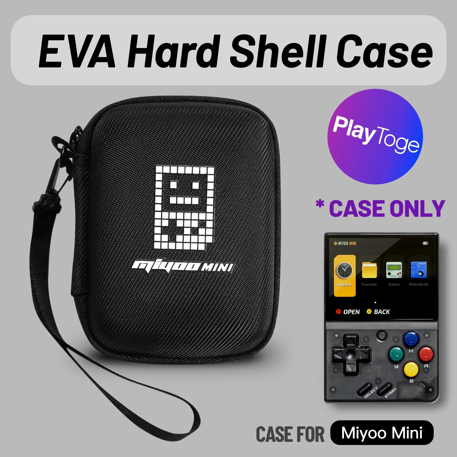 Portable Hard EVA Carrying Case for Miyoo Mini
