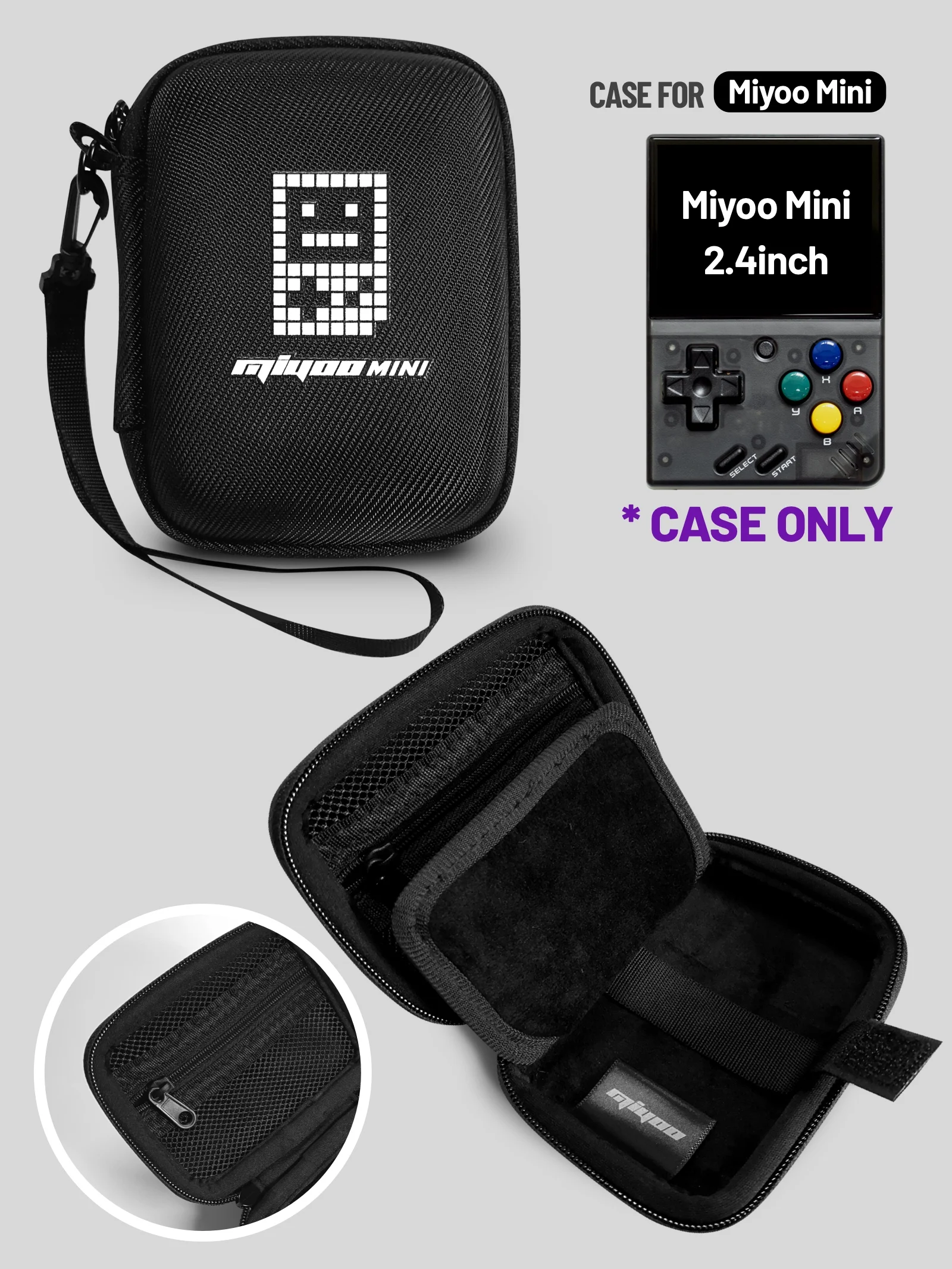 Portable Hard EVA Carrying Case for Miyoo Mini