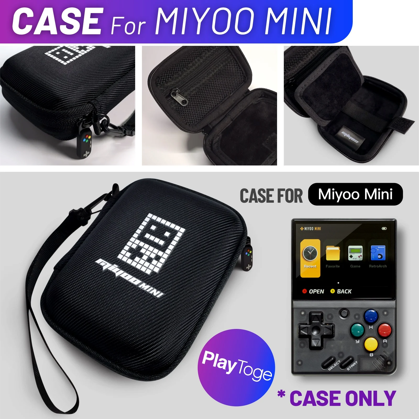 Portable Hard EVA Carrying Case for Miyoo Mini