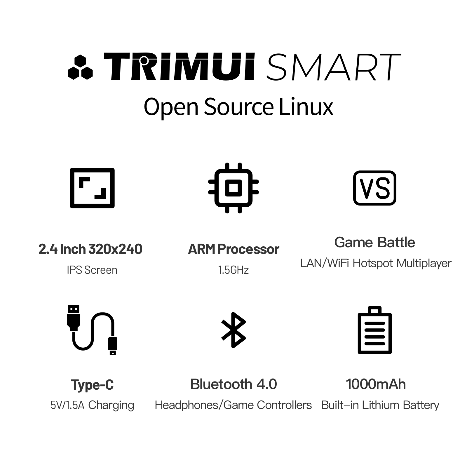 TRIMUI Smart Handheld Retro Game Console